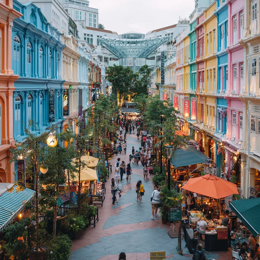 Where to go: hotspots between the mall and the lane