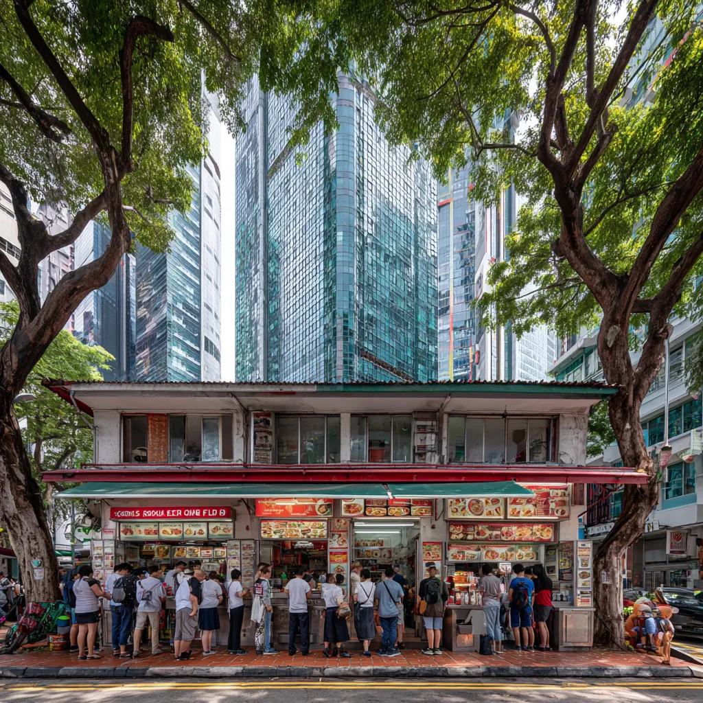 Amoy Street Food Centre: The CBD Lunch Crowd Favorite
