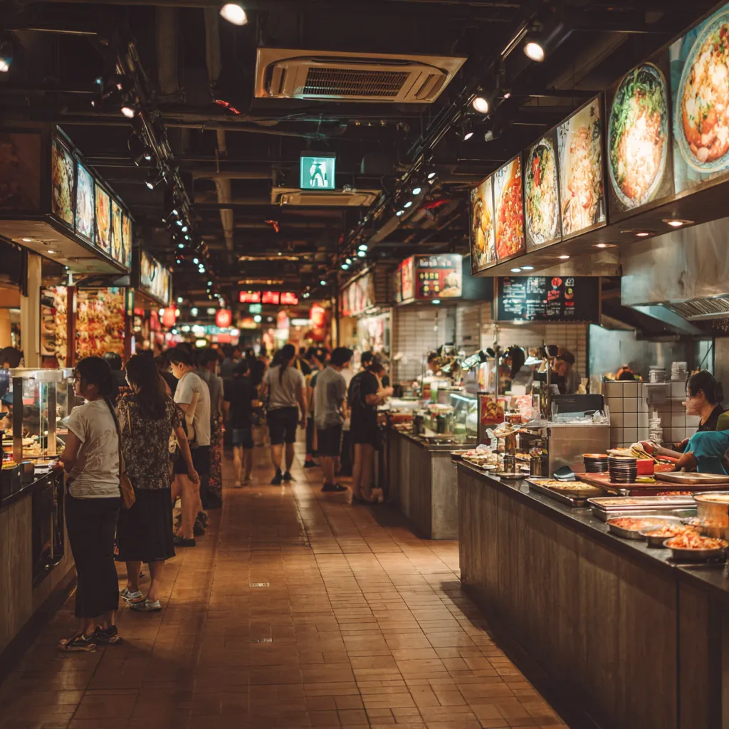 Start inside Wisma Atria: mall food courts and quick wins