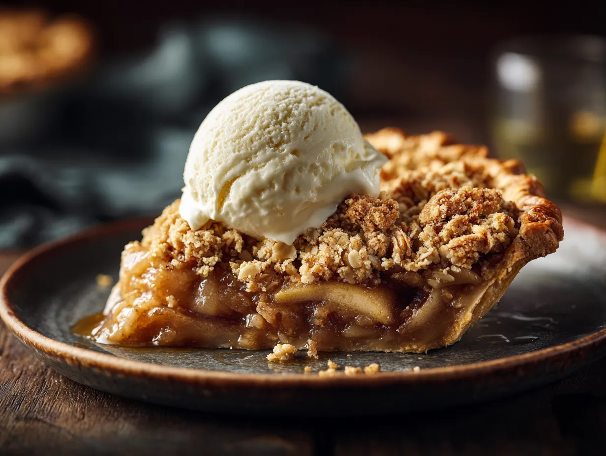 Apple Crumble Pie