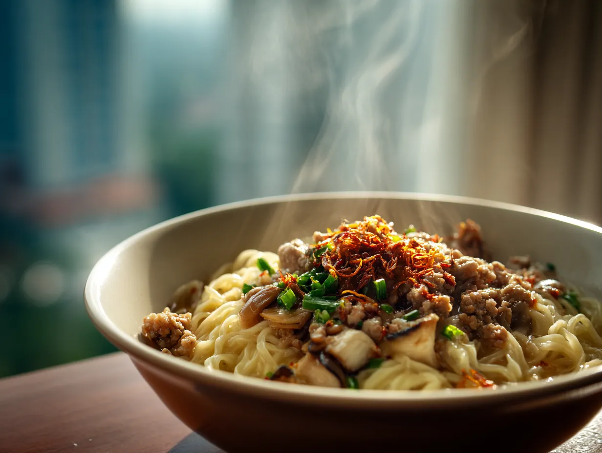 Bak Chor Mee (Teochew Minced Meat Noodles)