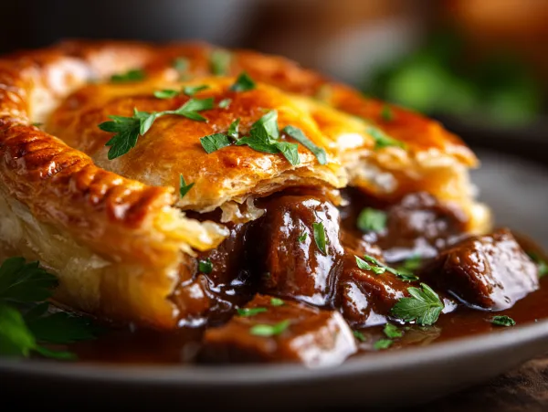 Beef Steak and Kidney Pie