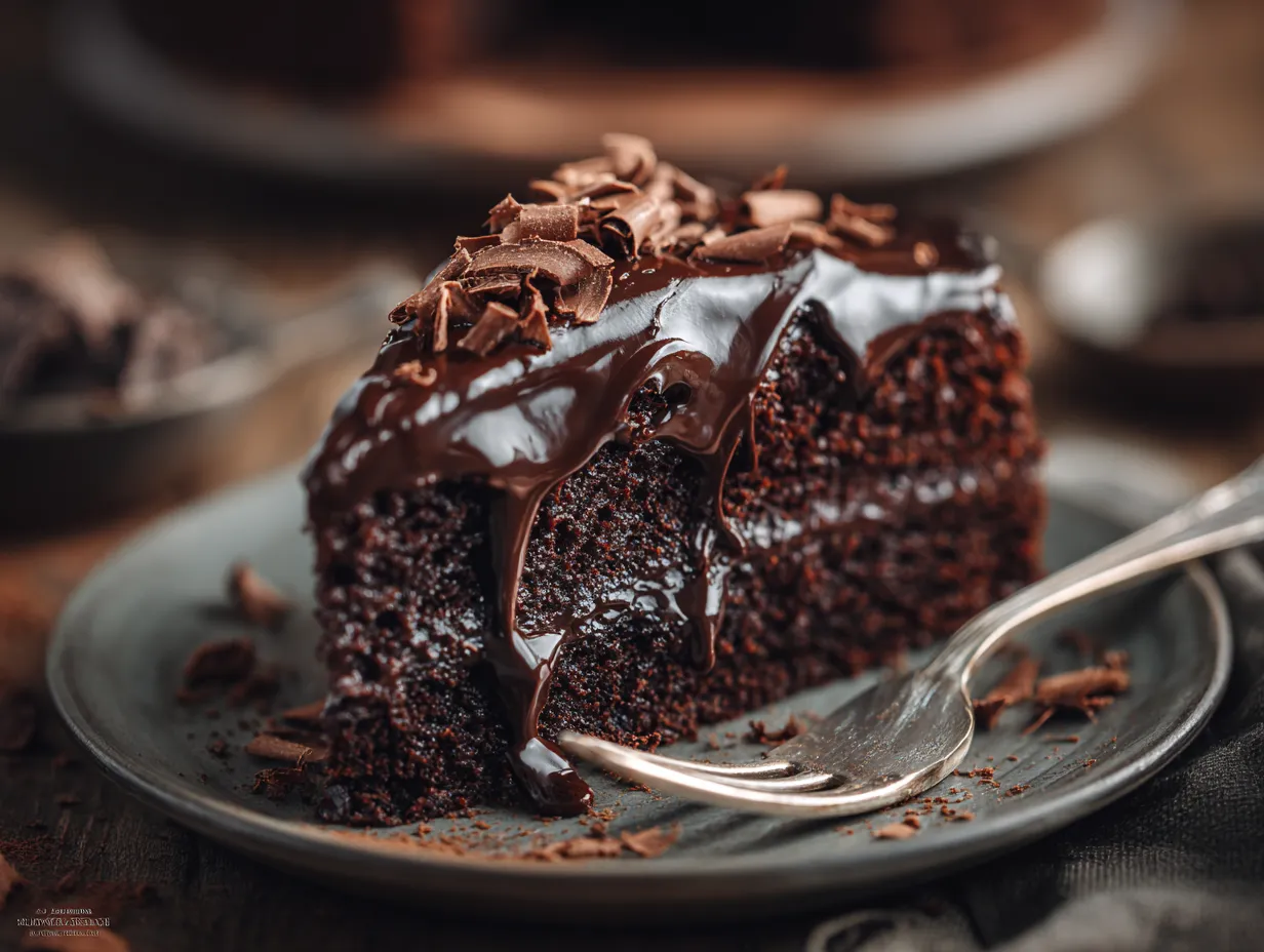 Chocolate Fudge Cake (Awfully Chocolate Copycat)