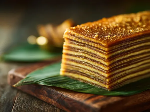 Classic Kueh Lapis (Thousand Layer Cake)