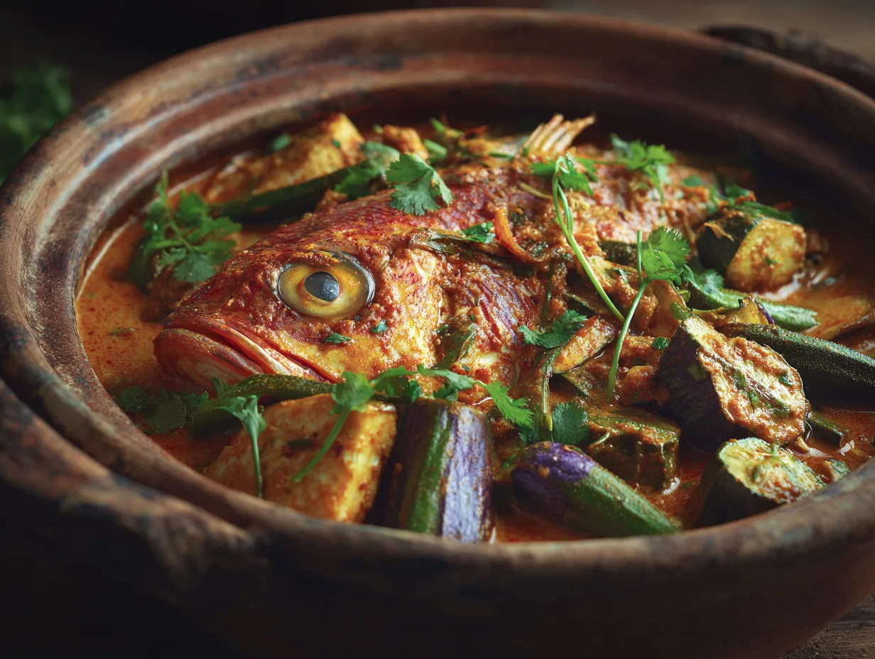 Claypot Curry Fish Head