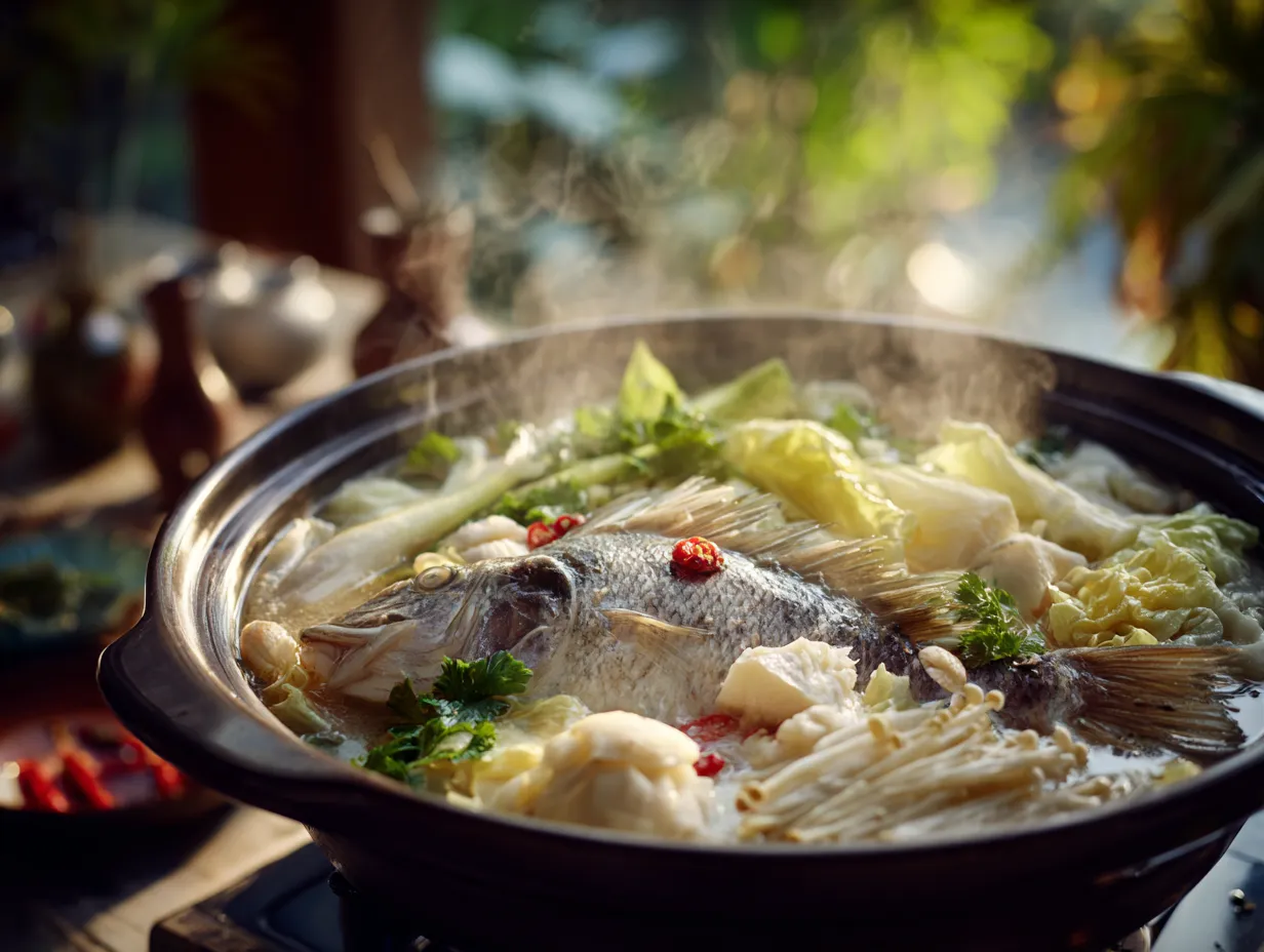 Teochew Fish Head Steamboat