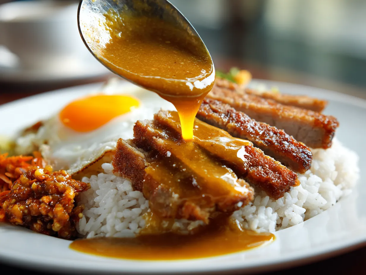 Authentic Hainanese Curry Rice (Scissor Cut)