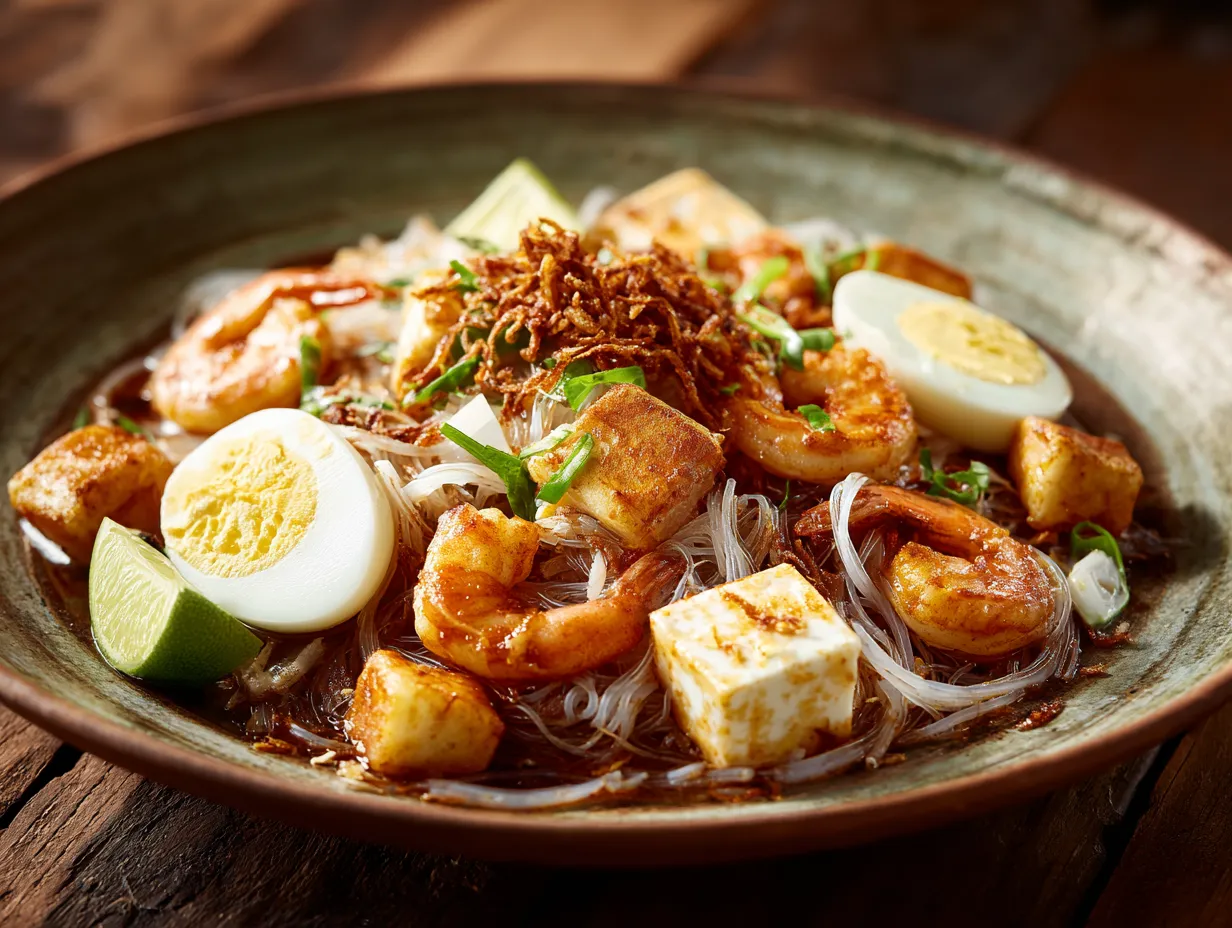 Dry Mee Siam (Nyonya Style)