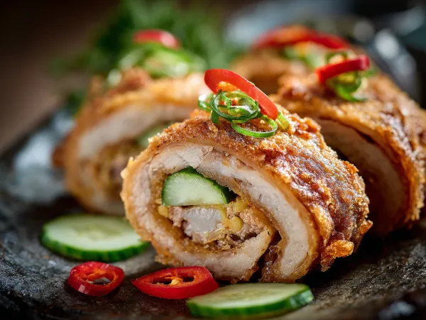 Ngoh Hiang (Five Spice Meat Roll)