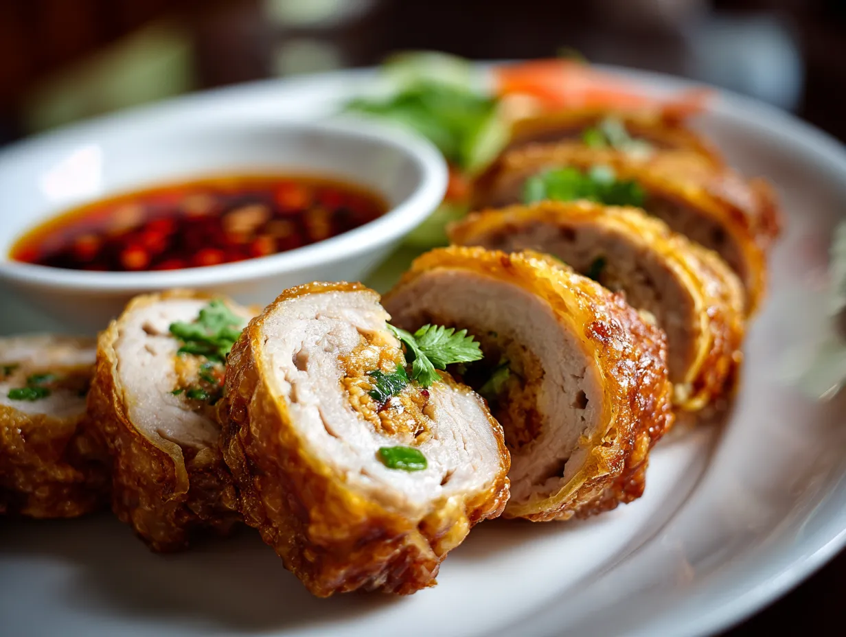 Homemade Ngoh Hiang (Five Spice Pork Rolls)