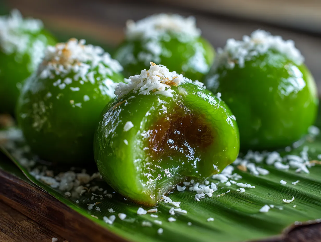 Ondeh-Ondeh (Gula Melaka Balls)