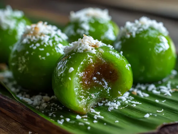 Ondeh-Ondeh (Gula Melaka Balls)