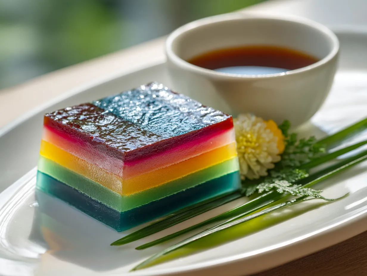 Rainbow Lapis Sagu (Steamed)
