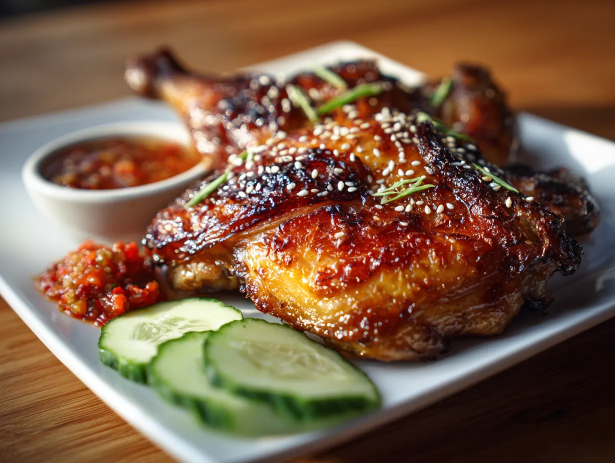 Roast Chicken (Singapore Hawker Style)