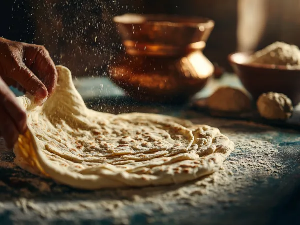 Roti Prata (Homemade Dough)