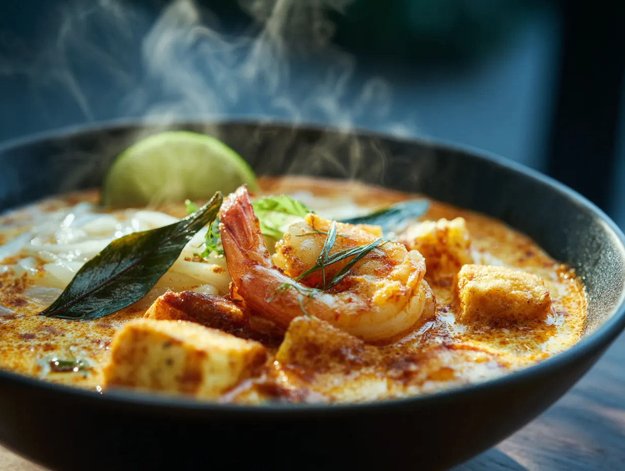 Singapore Laksa (Lemak Style)