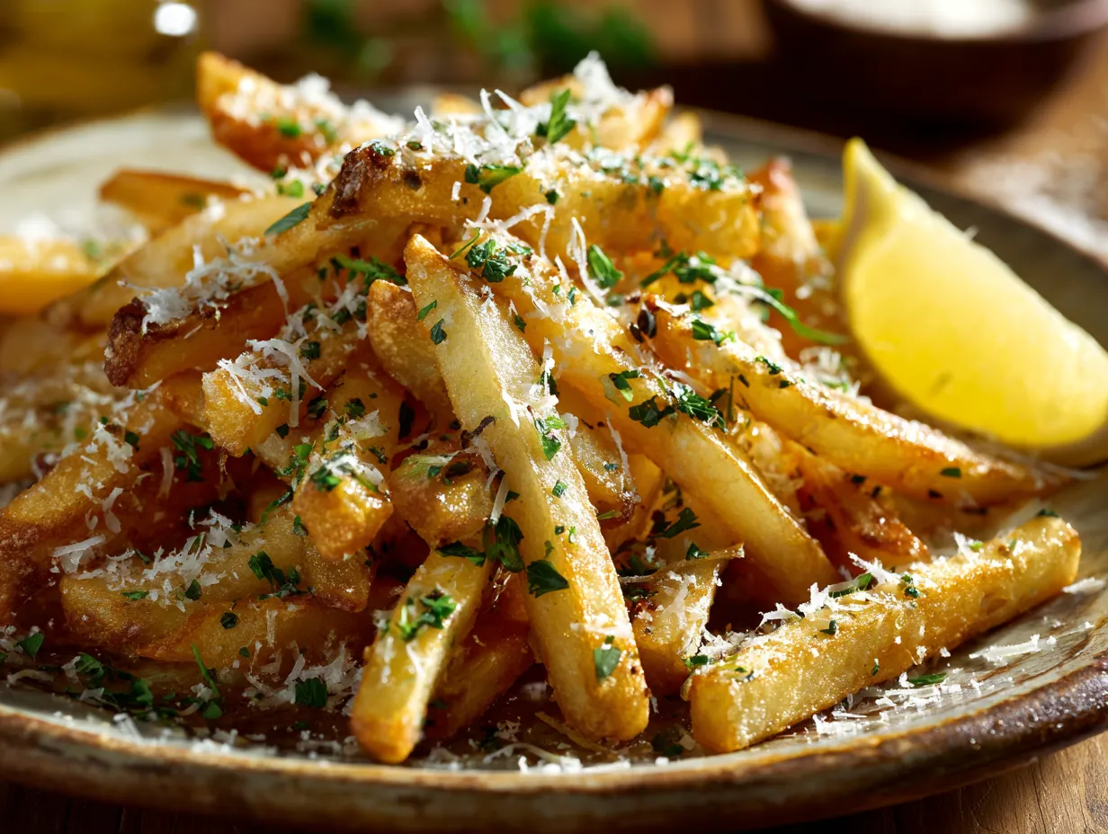 Truffle Fries with Parmesan