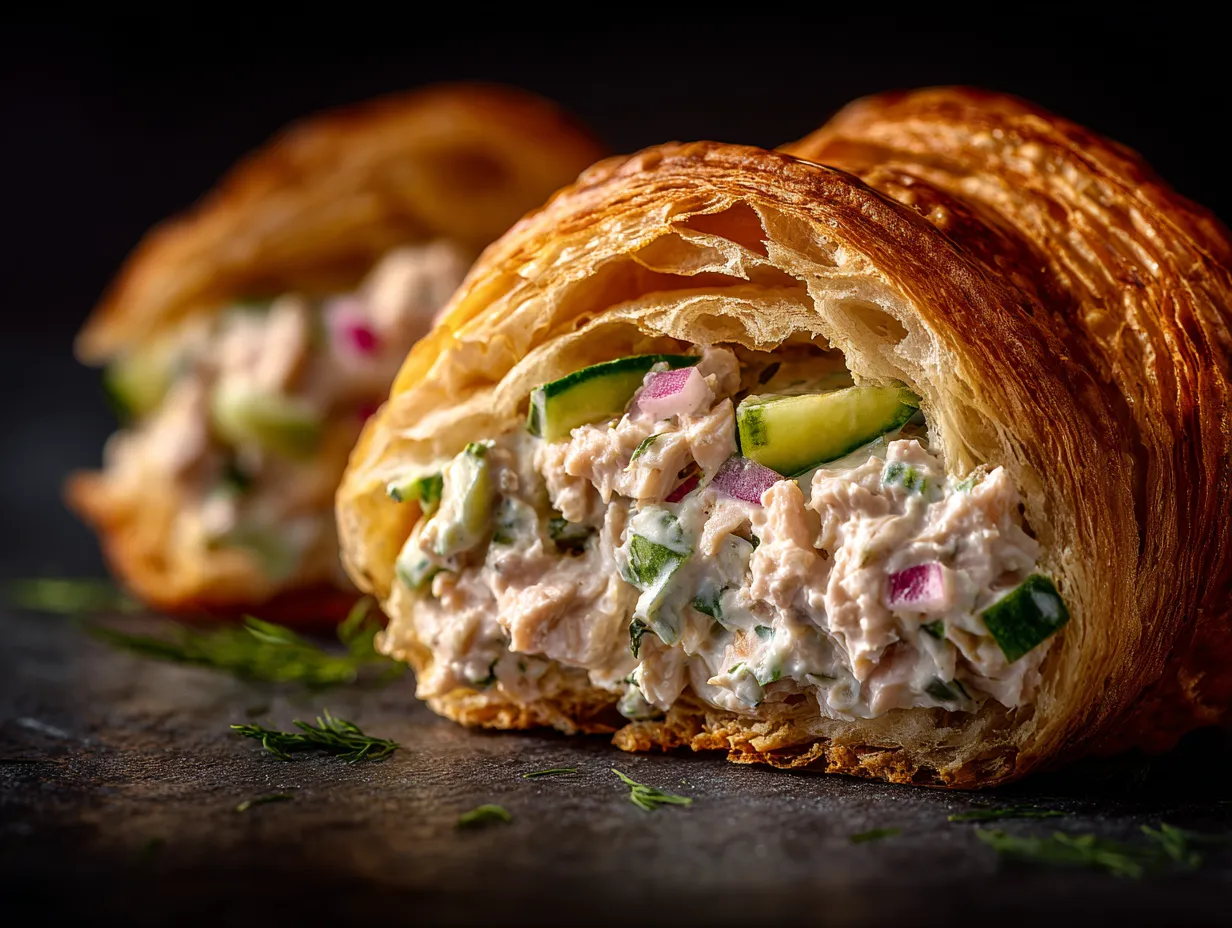 Tuna Mayo Croissants