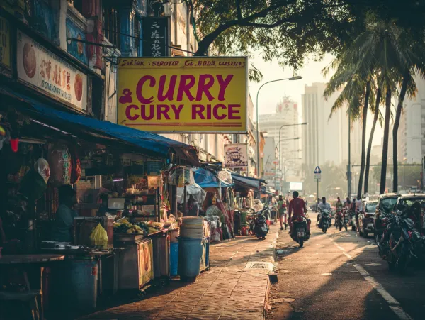 Beach Road Scissor Cut Curry Rice